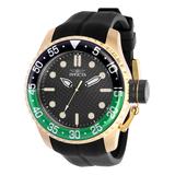 Invicta Men's Watches - Black & Green 35661 Pro Diver Quartz Watch