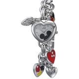 Disney Jewelry | Disney Mickey Charm Watch | Color: Red/Silver | Size: Os
