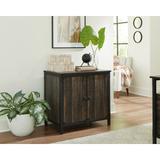 17 Stories Ashdyn 1 - Shelf Storage Cabinet Wood in Brown/Gray, Size 29.52 H x 30.39 W x 20.07 D in | Wayfair 9823FF5CAED640FB81D4DBCAA7D429E7
