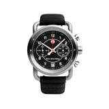 Szanto Icon Roland Sands Chrono Watches Black Dial Black Strap Steel One Size IC RS 2251