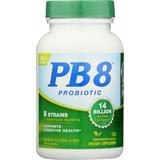 Nutrition now PB 8 Probiotic Acidophilus Vegetarian Size 120 Capsules | 1 Bottle | Carewell