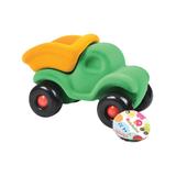 Rubbabu Toy Cars and Trucks - Green Cleanupper the Dump Truck Toy