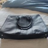 Coach Bags | Coach F72309 Bond Briefcase Leather Briefcase Black Msrp $595 | Color: Black | Size: Os