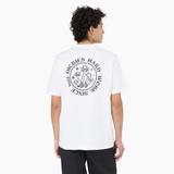 Dickies Men's Bayside Gardens Short Sleeve T-Shirt - White Size XS (WSR46)