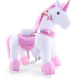 PonyCycle Model U Ride On Unicorn in Pink/White, Size 43.0 H x 15.0 W in | Wayfair Ux302