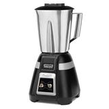 Waring Commercial BLADE 1HP Bar Blender 2-Speed/Pulse w/ Toggle Switch Controls and 48 oz. Stainless Steel Container, Black