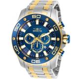 Invicta Pro Diver Chronograph Blue Dial Men's Watch 26082 26082