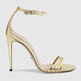 Heeled Metallic Sandal