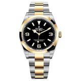 Rolex Explorer, Two-tone, 124273, Unworn Watch, 2022, Complete