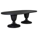 Winterthur Estate Oval Outdoor Dining Table - Black - Lane Venture
