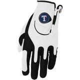 "Men's White Texas Rangers Left Hand Golf Glove & Ball Marker Set"