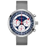 Bulova Chronograph C Stainless Steel Bracelet Archive Heritage Men's Watch - 96K101 Gifts for Him