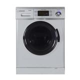 Equator Advanced Appliances EZ4400 N Silver All-In-One Compact Convertible Combo Washer Dryer with Fully Digital Silver
