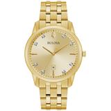 Bulova Sutton Stainless Steel Bracelet Classic Dress Classic Men's Watch - 97D123 Gifts for Him