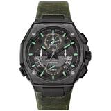 Bulova Series X Leather Strap Precisionist Proprietary Men's Watch - 98B355 Gifts for Him