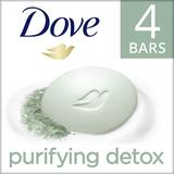 Dove Purifying Detox with Green Clay Beauty Bar 3.75 Oz Count 4