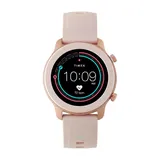 Timex Metropolitan Blush Silicone Strap Smart Watch - TW5M43000IQ, Pink, Large