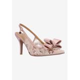 Wide Width Women's Deloris Pump by J. Renee in Rose (Size 9 1/2 W)