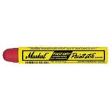 MARKAL 82722 Solid Paint Crayon, Large Tip, Red Color Family