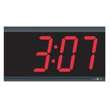 PYRAMID SED4R4LDRB 11-1/2" Digital Synchronized LED POE Clock, Black