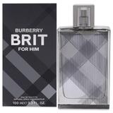 Burberry Other | Burberry Brit By Burberry For Men - 3.3 Oz Edt Spray | Color: Gray/Green | Size: Oz