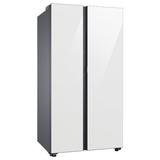 Samsung Bespoke Counter Depth Side-by-Side Refrigerator (23 cu. ft.) w/ Beverage Center, Size 70.62 H x 35.87 W x 28.87 D in | Wayfair