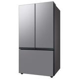 Samsung Bespoke 3-Door French Door Refrigerator (30 cu. ft.) w/ Beverage Center, Stainless Steel in Gray, Size 70.0 H x 35.75 W x 34.25 D in Wayfair