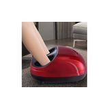 Foot Massager Shiatsu Deep Kneading Massage W/ Heat Rolling Red