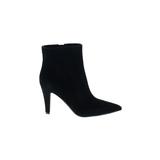Nine West Ankle Boots: Black Solid Shoes - Women's Size 9 - Pointed Toe
