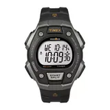 Timex Ironman Mens Black Bezel Black Resin Strap 30-Lap Chronograph Sport Watch T5K8217R, One Size, New Black