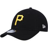 Youth New Era Black Pittsburgh Pirates Core Classic 9TWENTY Adjustable Hat
