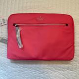 Kate Spade Bags | Kate Spade Chelsea Laptop Sleeve With Strap In Deep Dahli Wkr00577 | Color: Pink | Size: Os