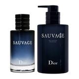 Dior Men's Cologne N/A - Sauvage 3.4-Oz. Eau de Toilette 2-Pc. Set - Men