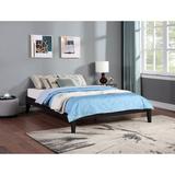 Coaster Hounslow Platform Bed Wood in Black/Brown/Green, Size 79.75 W x 85.0 D in | Wayfair 306129KE