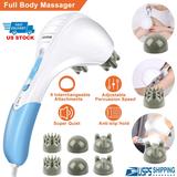 Full Body Electric Handheld Massager Wand Back Neck Percussion