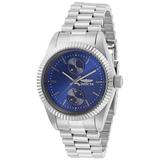 Invicta Women's Watch Specialty Quartz Blue Dial Stainless Steel