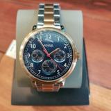 Fossil Airlift Chronograph Multifunction Rose Gold Silver Men's Watch