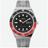 Timex M79 Automatic 40mm Stainless Steel Watch "coke" Color With