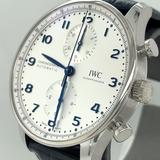 Iwc Portugieser Chrono Automatic 41 Mm Watch - White Dial - Iw371605