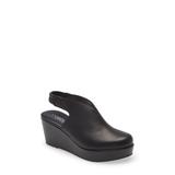 Donny Slingback Platform Wedge