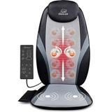 Snailax Shiatsu Back Massager with Heat Massage Chair Pad Seat Cushion Massager with Gel Kneading Nodes Gifts