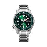 Citizen Ny0100-50xe Men Automatic Watch Green Dial