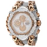 Invicta Masterpiece Valjoux Caliber 7750 Swiss Made Automatic Men's Watch w/ Mother of Pearl Dial - 58.3mm Rose Gold Steel (44564)