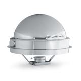 Vollrath 4634110 Round Chafer w/ Roll-Top Lid & Chafing Fuel Heat, Drop In, Stainless Steel