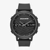 Skechers Lawndale Mens Chronograph Black Strap Watch Sr5071, One Size