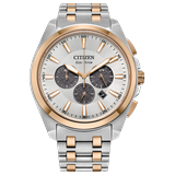 Citizen Peyten Silver-Tone Dial Stainless Steel Bracelet | Band Men's Watch - Gifts For Him CA4516-59A
