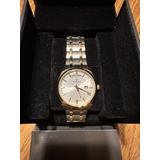 Bulova 98c127 Stainless Steel Gold/silver Tone Men's Watch