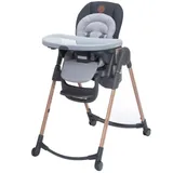 Maxi-Cosi Kids Minla 6-In-1 Adjustable High Chair Essential Graphite, Gray