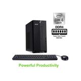 Acer Aspire TC-895-UA92 Desktop, 10th Gen Intel Core i5-10400 6-Core Processor, 12GB 2666MHz DDR4, 512GB NVMe M.2 SSD, 8X DVD, 802.11ax Wi-Fi 6.