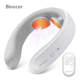 Binecer NMK601 Electric Neck Massager 40° Hot Compress Heating TENS Pulse Massage Instrument 6 Modes 15 Levels Deep Tiss